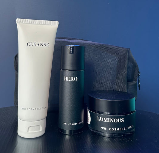 Phi cosmeceutical Hero, Luminous cleanse pack